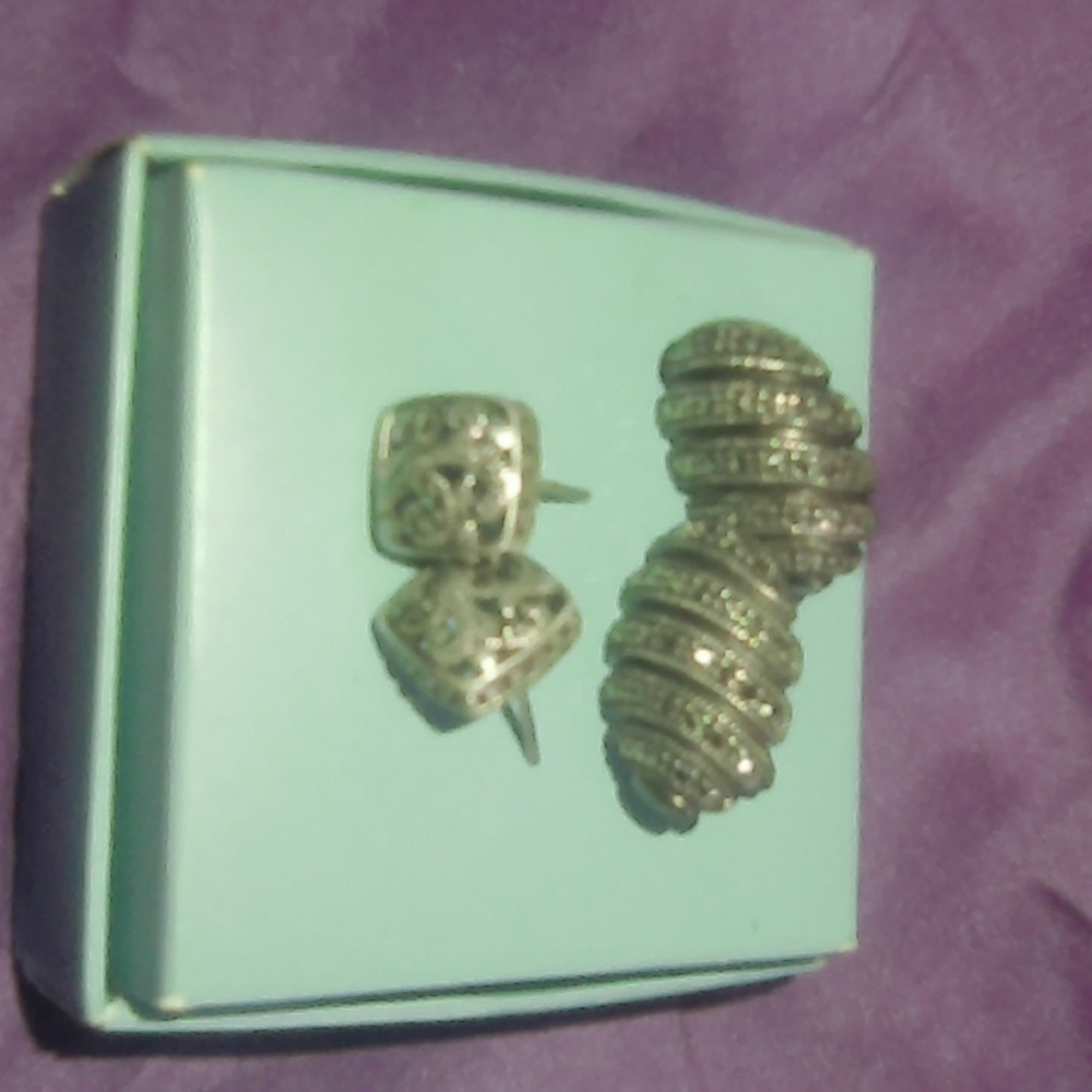 Vintage Judith Jack earrings